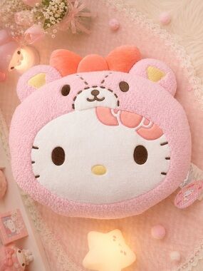 Hello Kitty Bear Costume Plush Pillow Cushion – Sanrio